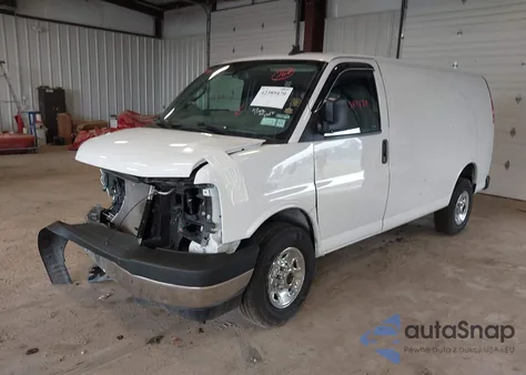 2022 Chevrolet Express Cargo Rwd 2500 Regular Wheelbase Wt from USA, damaged, VIN 1GCWGAFP4N1155524